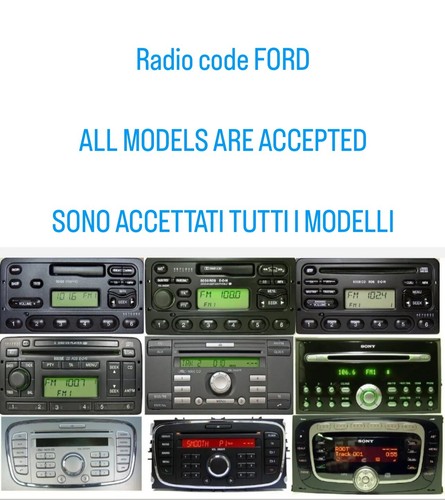 Code radio ford con - code,
