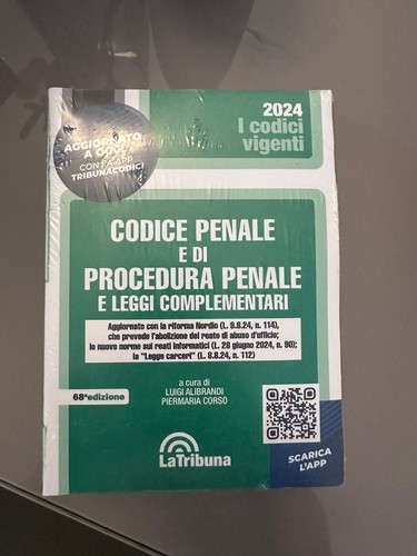 Codice penale procedura - codice, e