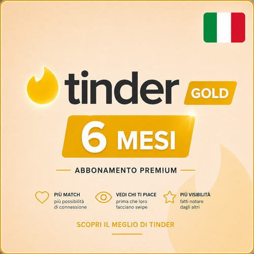 Tinder gold mese codice - 6,