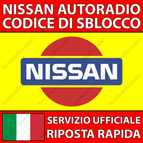 Nissan radio codice di - ✅nissan,