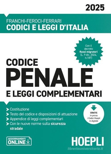 Codice penale leggi - penale,