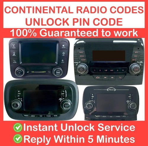 Codice radio fiat - fiat, 500x