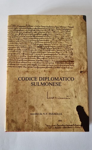 Codice diplomatico sulmonese - codice,