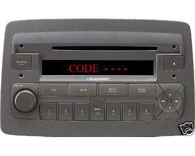 Codice sblocco radio - codice,