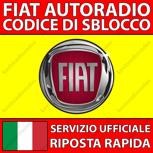 Fiat radio codice di - radio,